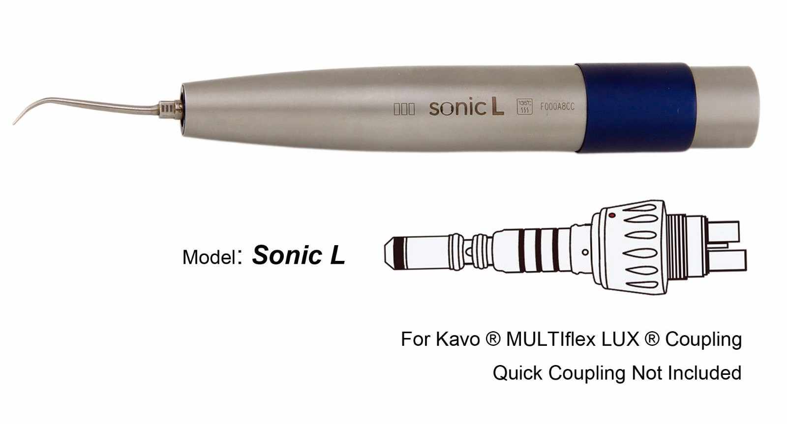 ソニックL歯科用エアースケーラーハンドピース-KaVo®MULTlflex®LUXカップリング対応